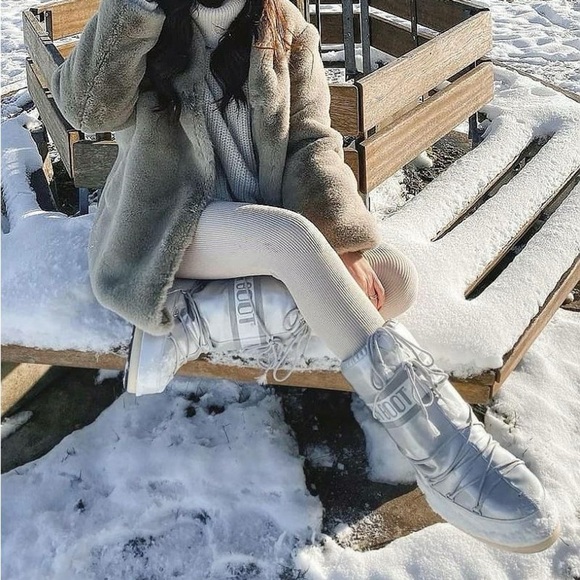MOON BOOTS NEW Icon Glance Silver - Picture 1 of 12